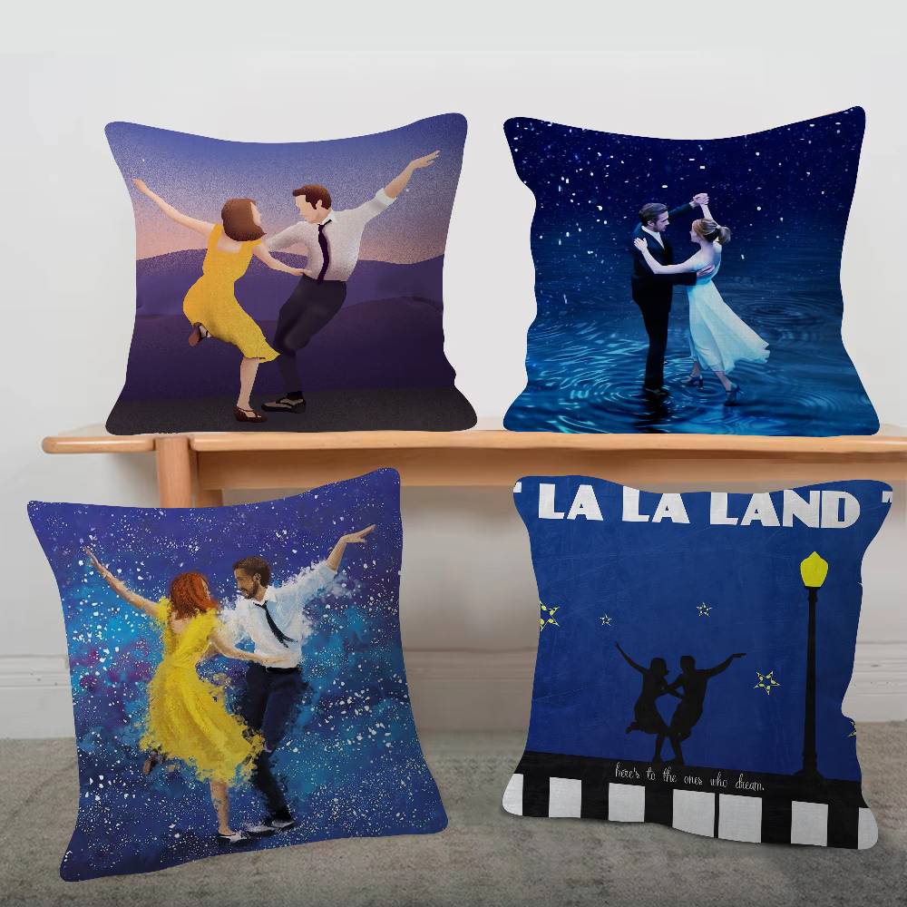 Home Landing Textiles - Poszewka na poduszkę kwadratową z motywem