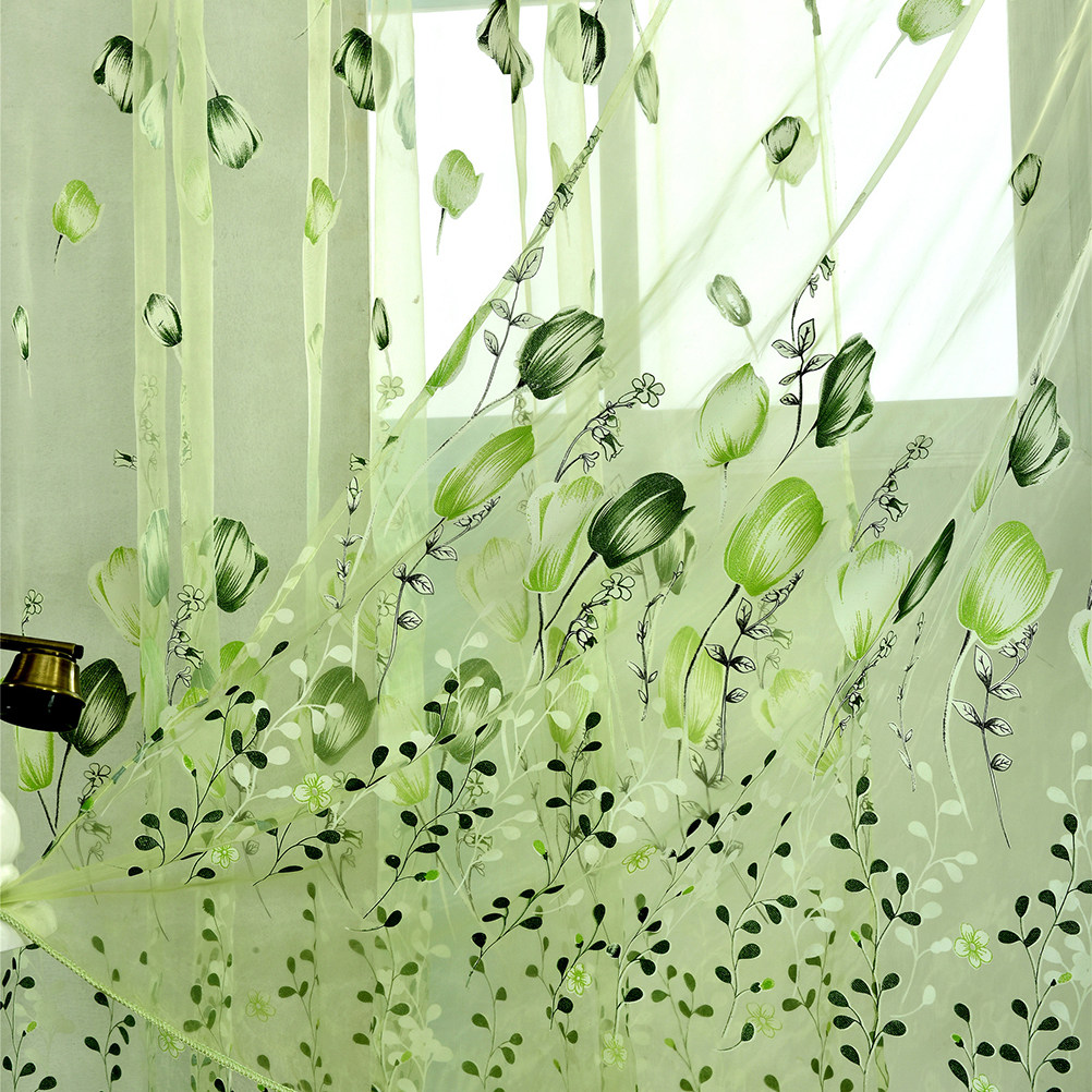 Curtain Sheer Voile - Zasłony woalowe 100 x 200 cm