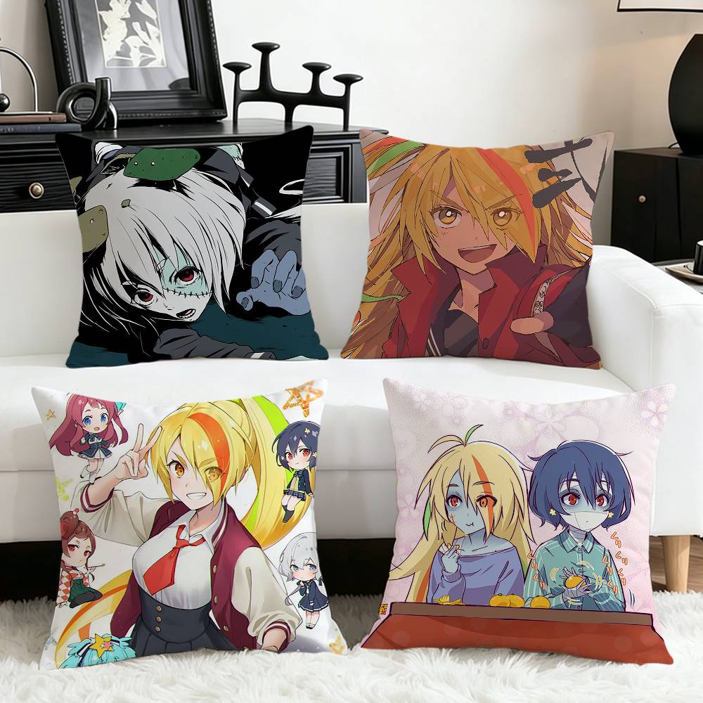 Home Landing Textiles - Anime ZOMBIE-LAND-SAGA Różne Rozmiary Kwadratowa Poszewka