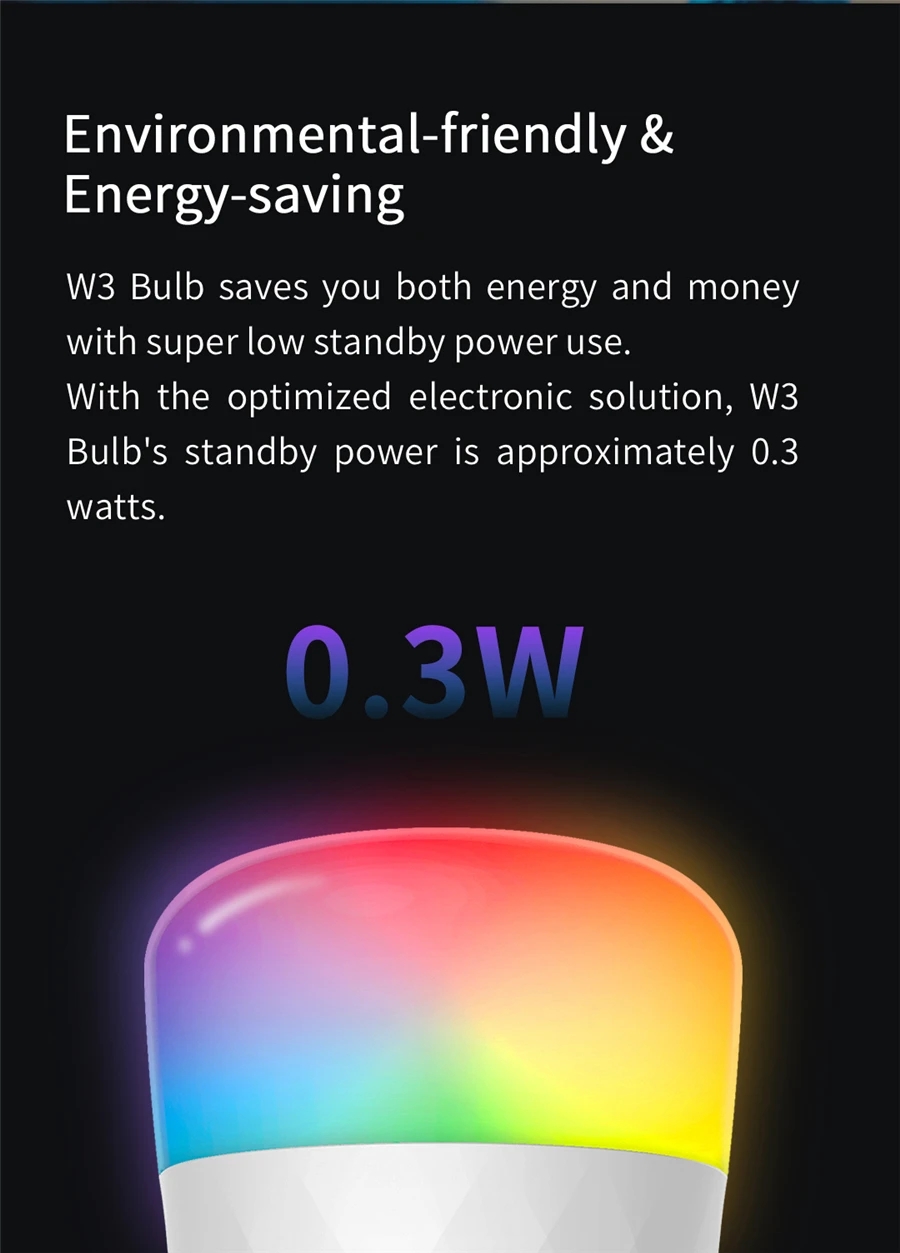 Żarówka LED Yeelight Smart W3  – Yeelight Light Smart Bulb recenzja i cena