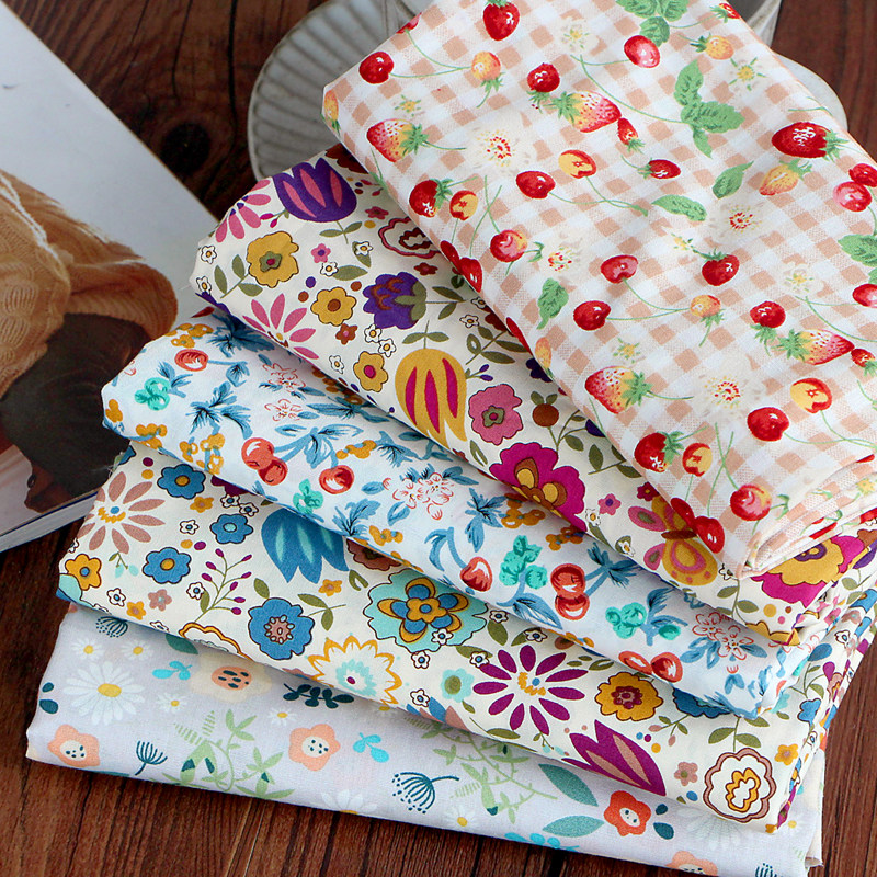 Tkanina bawełniana popelina w  – Quilt Cotton Summer recenzja i cena