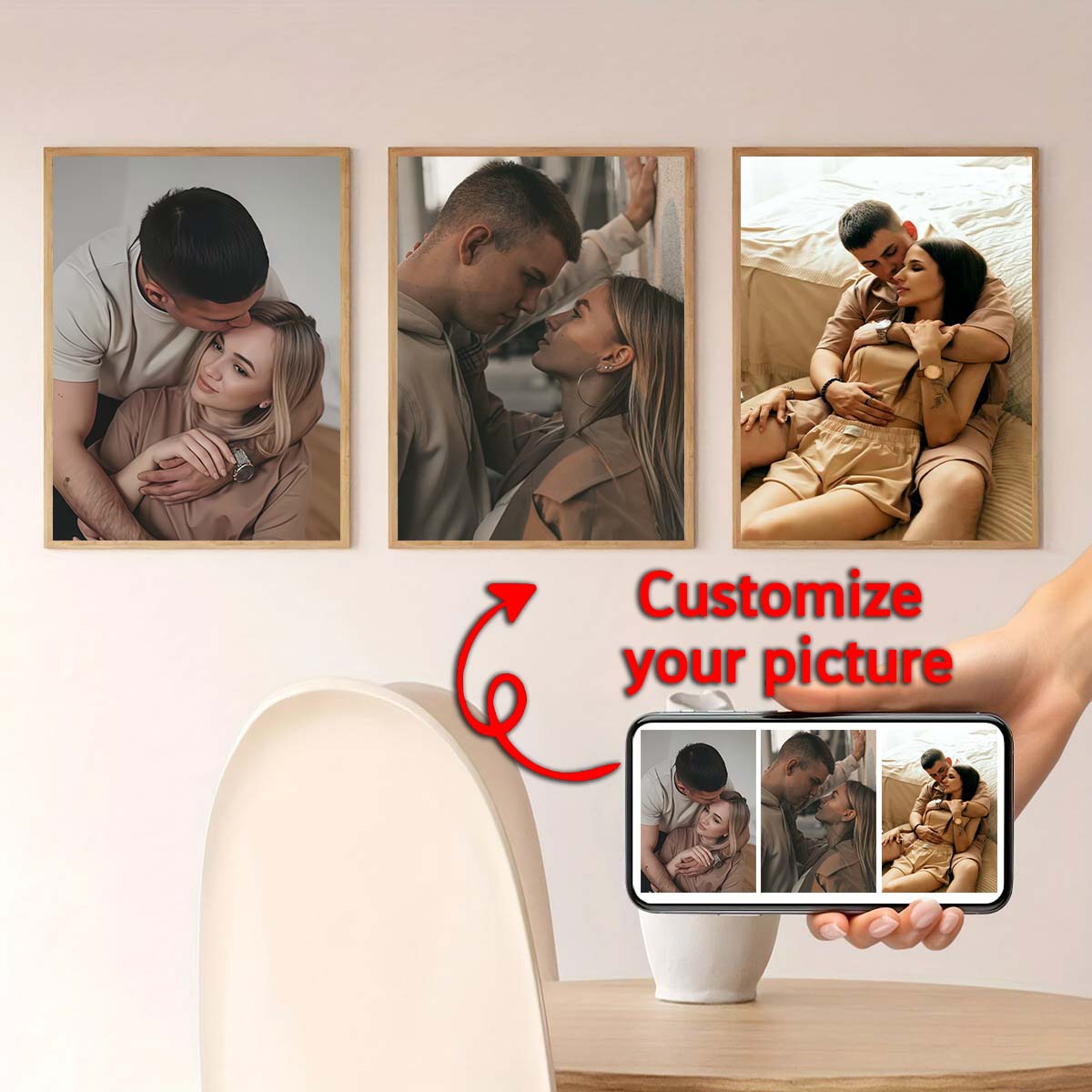 Tryptyk - 2D obraz olejny na d – Home Textiles & Furnishings recenzja i cena