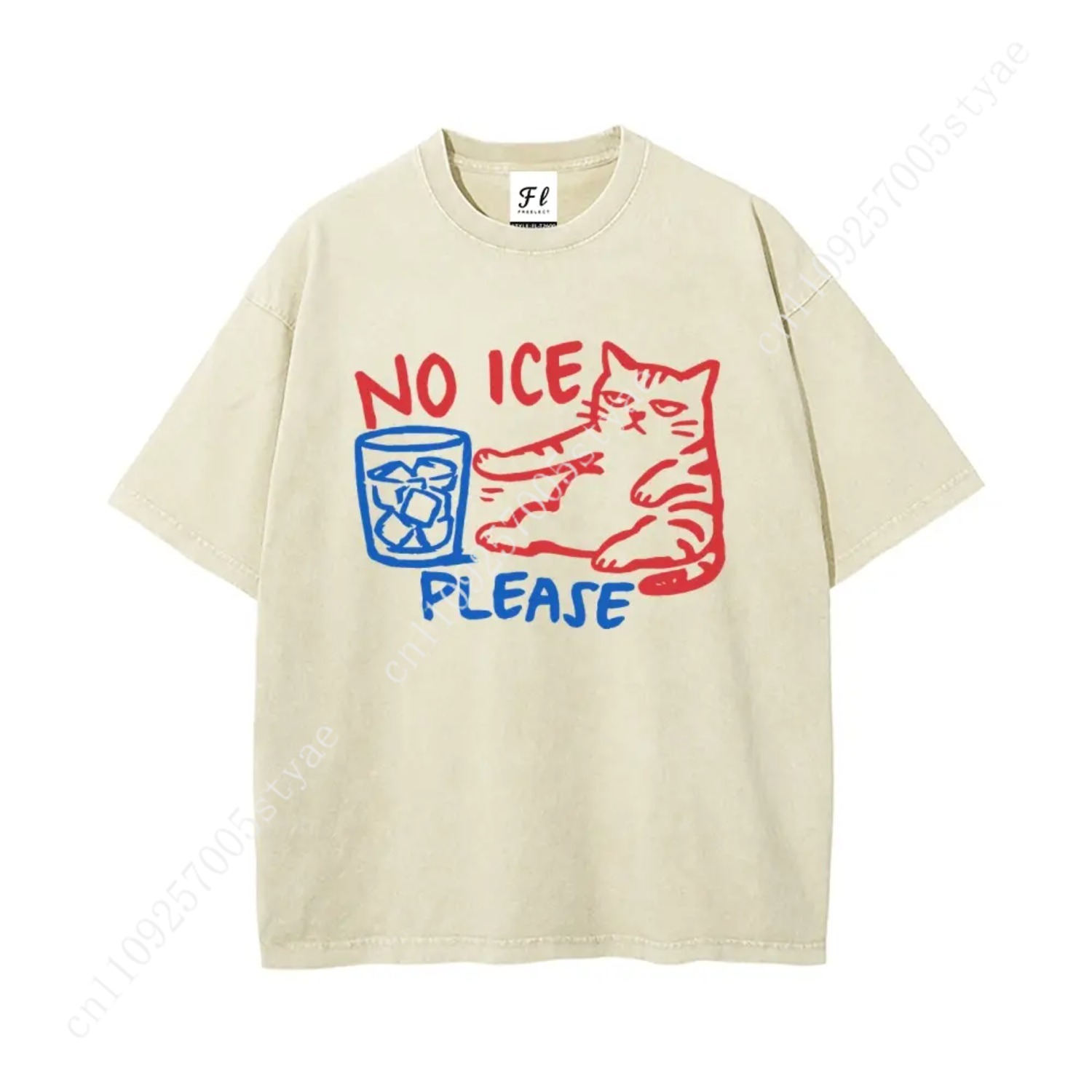 Koszulka No ICE Please Cat Abo – Quilt Cotton Summer recenzja i cena