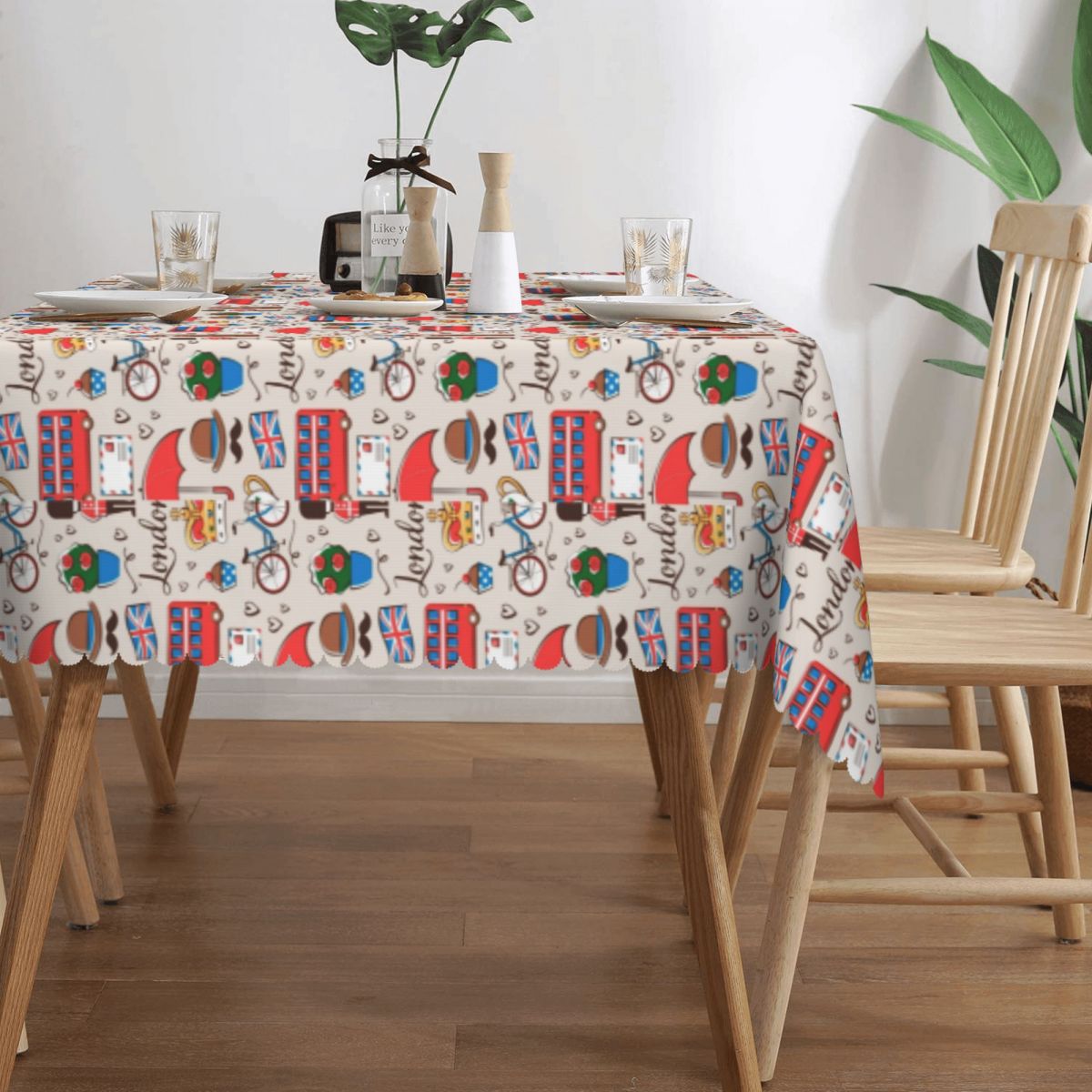 London Pattern prostokątny obr – Home Textiles Uk recenzja i cena