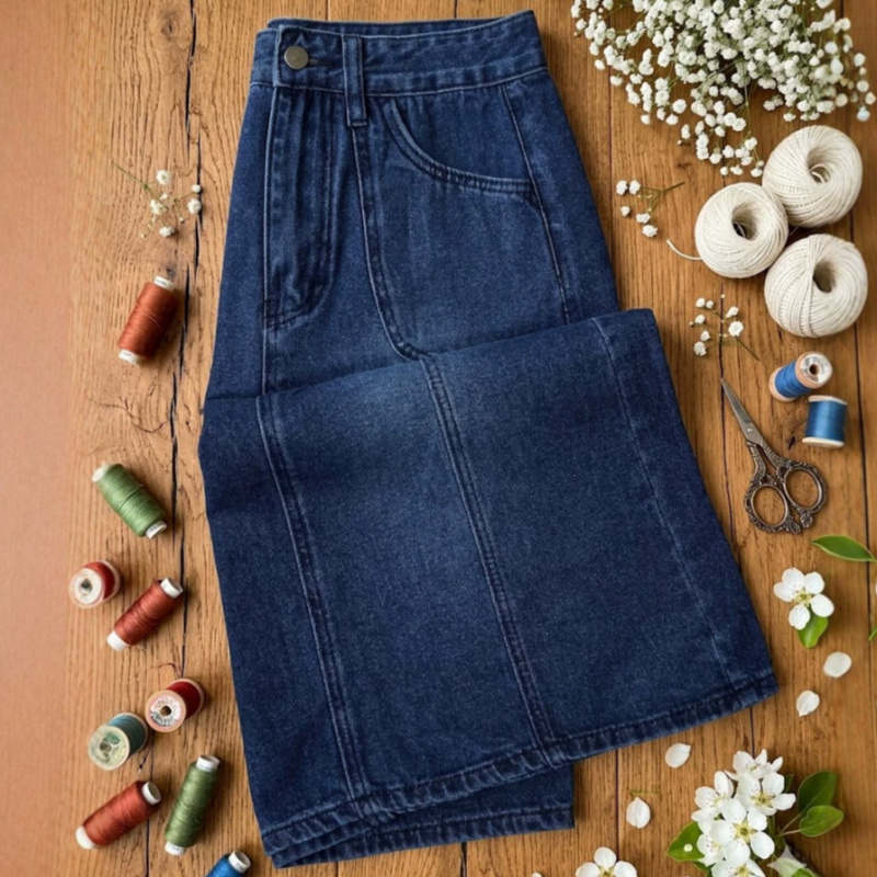 Damska spódnica dżinsowa o kro – Quilt Cotton Summer recenzja i cena