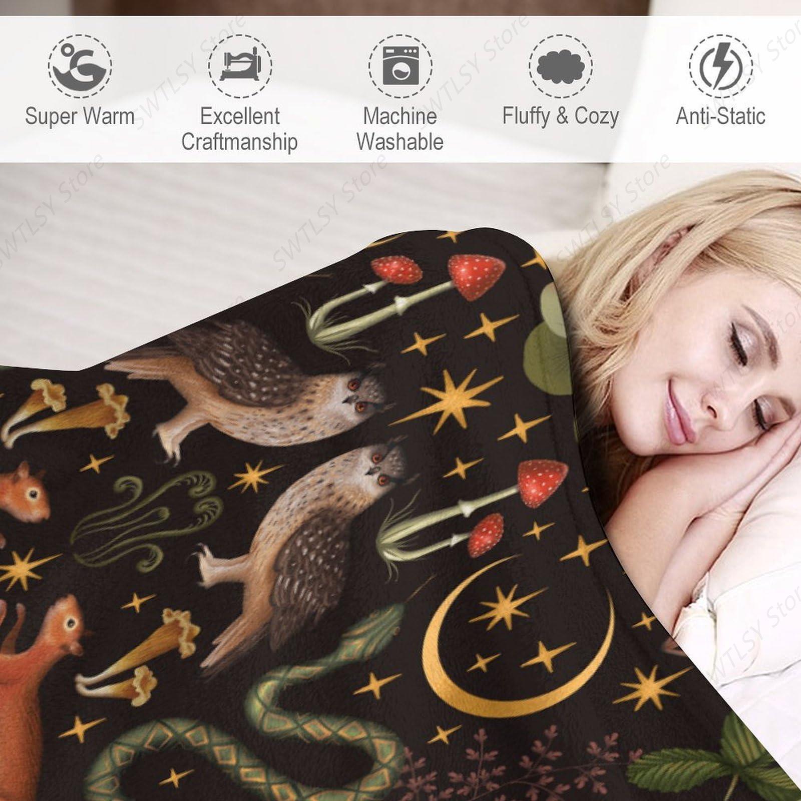Koc Rustikowy Leśny, Bajkowy L – Home Landing Textiles recenzja i cena