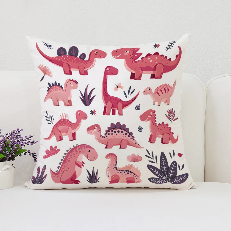 Poszewka na poduszkę Dinosaur  – Home Landing Textiles recenzja i cena