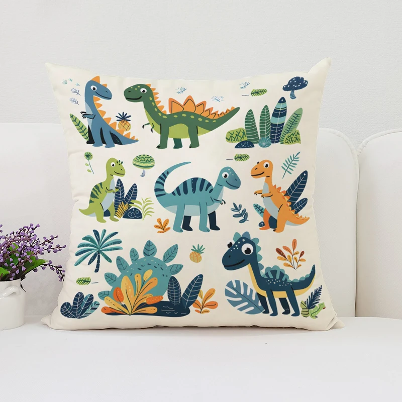 Poszewka na poduszkę Dinosaur  – Home Landing Textiles recenzja i cena
