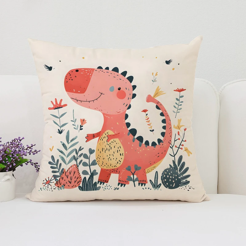 Poszewka na poduszkę Dinosaur  – Home Landing Textiles recenzja i cena