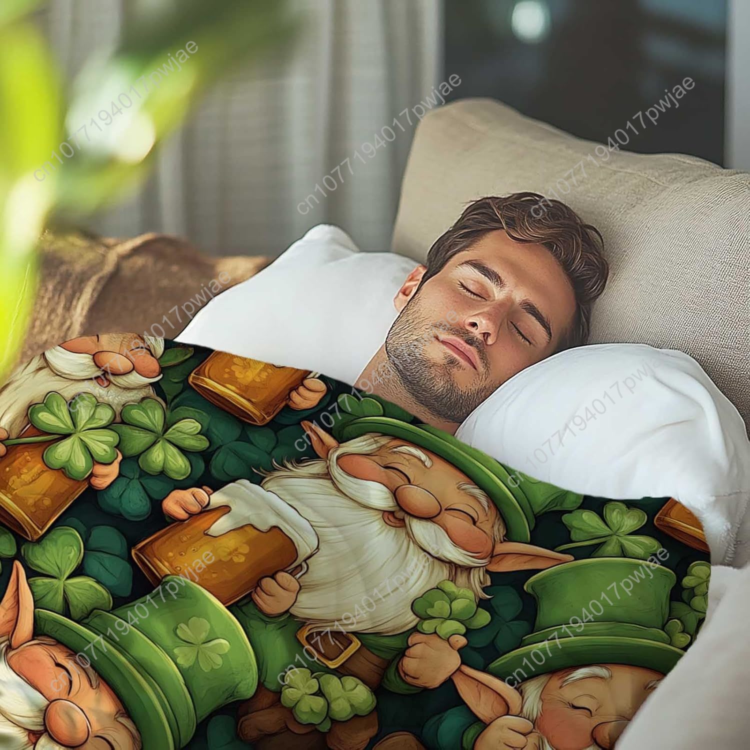 Koc z motywem Świętego Patryka – Home Textiles & Furnishings recenzja i cena