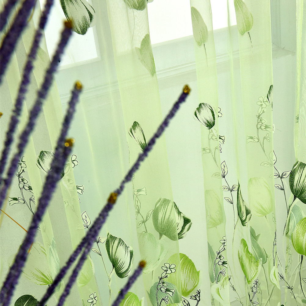 Zasłony woalowe 100 x 200 cm n – Curtain Sheer Voile recenzja i cena