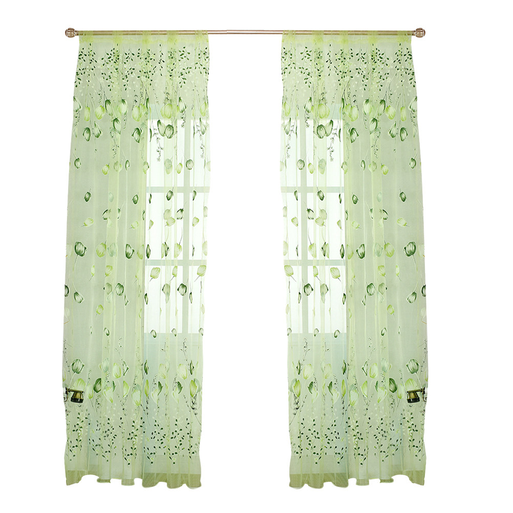 Zasłony woalowe 100 x 200 cm n – Curtain Sheer Voile recenzja i cena