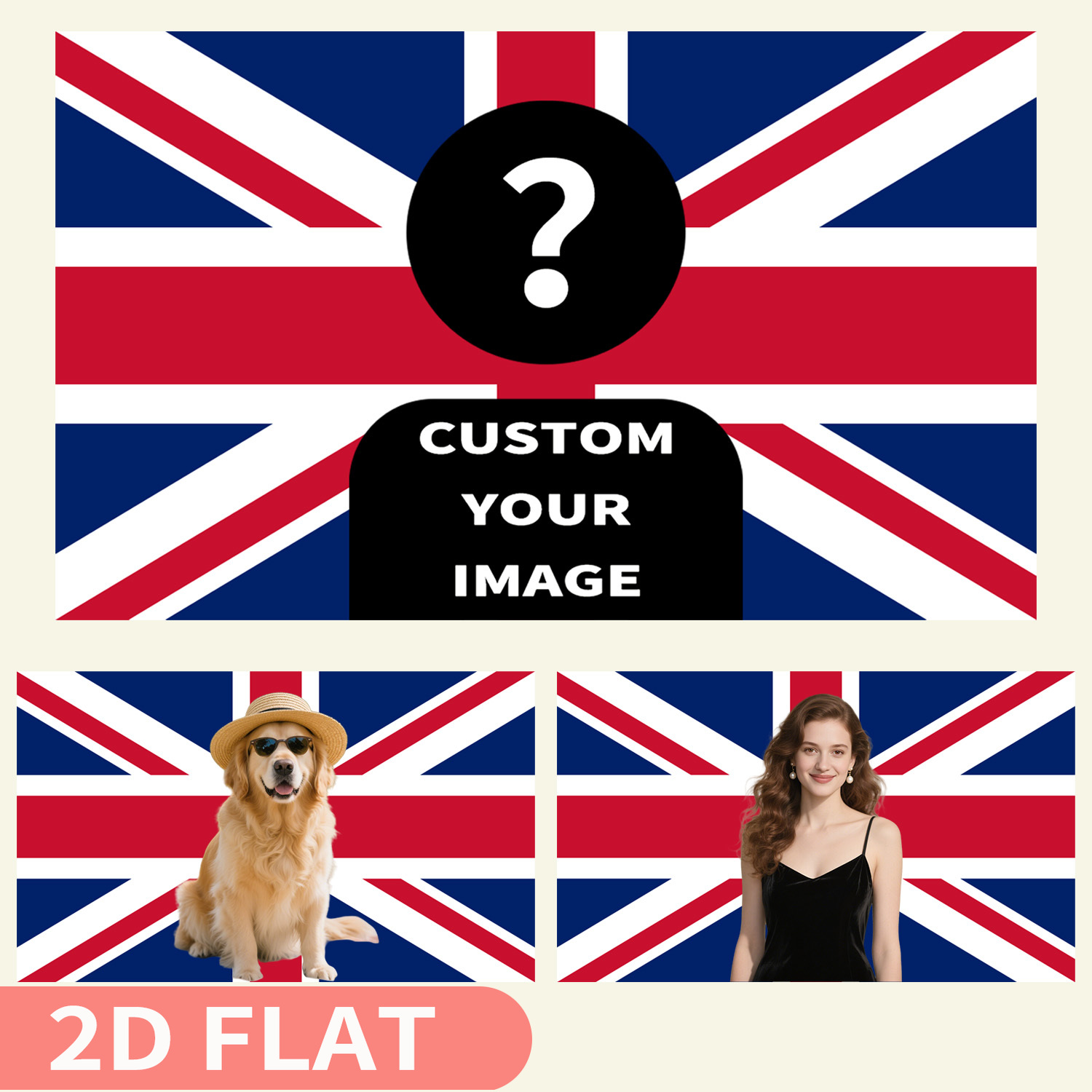 1 szt. płaska flaga 2D z możli – Home Textiles Uk recenzja i cena
