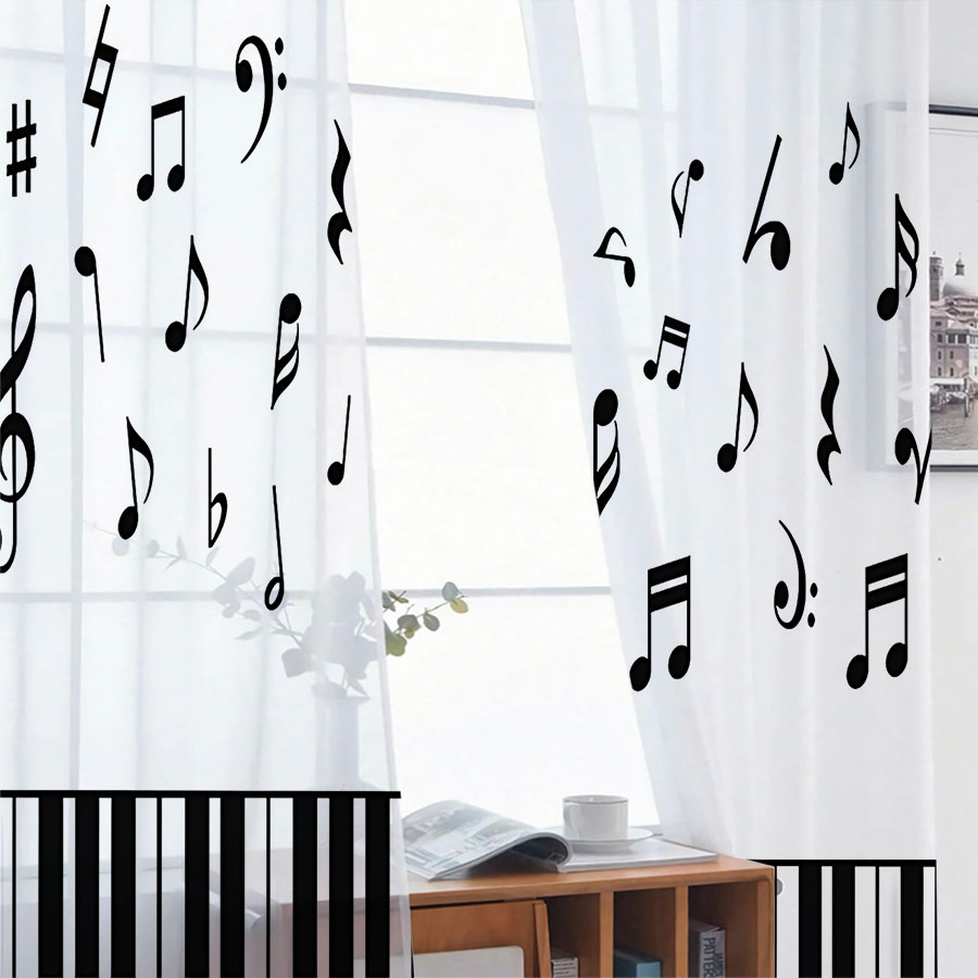 2 szt. Przezroczyste zasłony z – Curtain Sheer Voile recenzja i cena