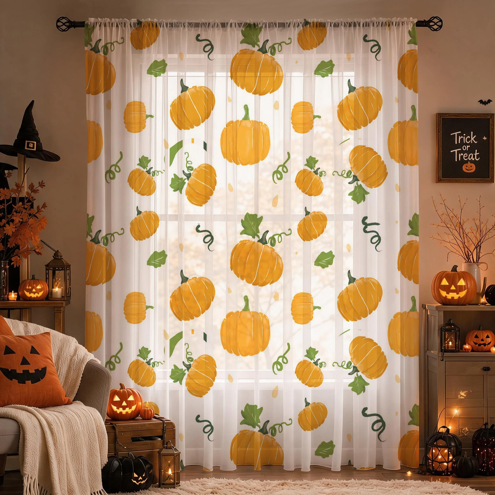 Przezroczysta zasłona na Hallo – Curtain Sheer Voile recenzja i cena