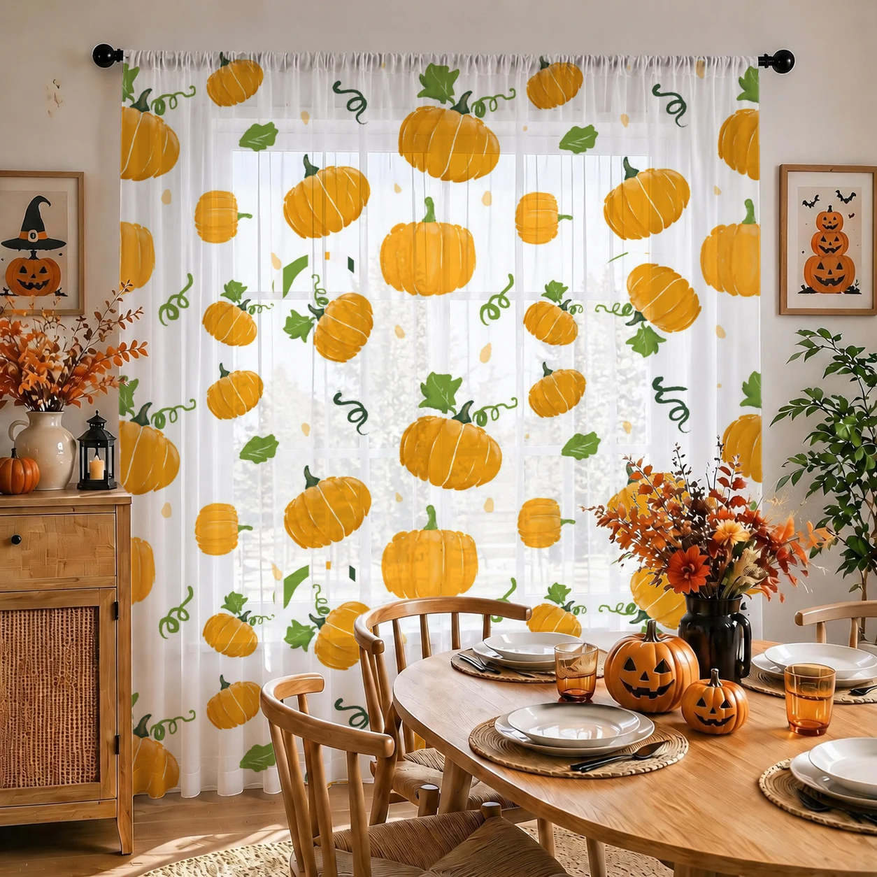 Przezroczysta zasłona na Hallo – Curtain Sheer Voile recenzja i cena